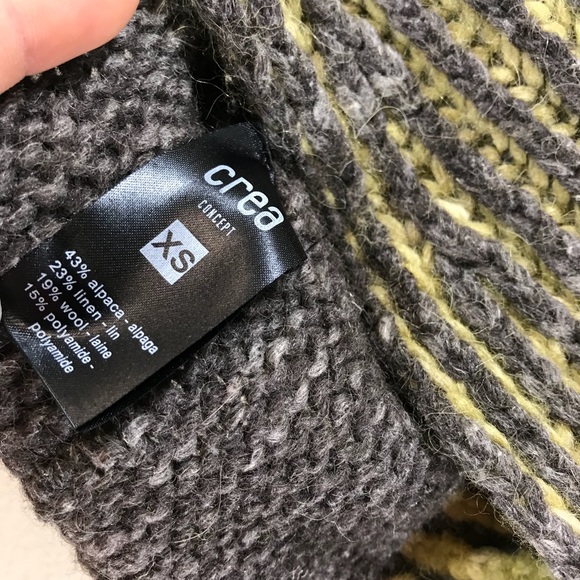 Luxurious Parisian Wool Alpaca cardigan sweater - Picture 4 of 8